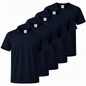 Paquete de 5 Unidades - Camiseta con Mangas Cortas 100% Algodón - 5-TS150