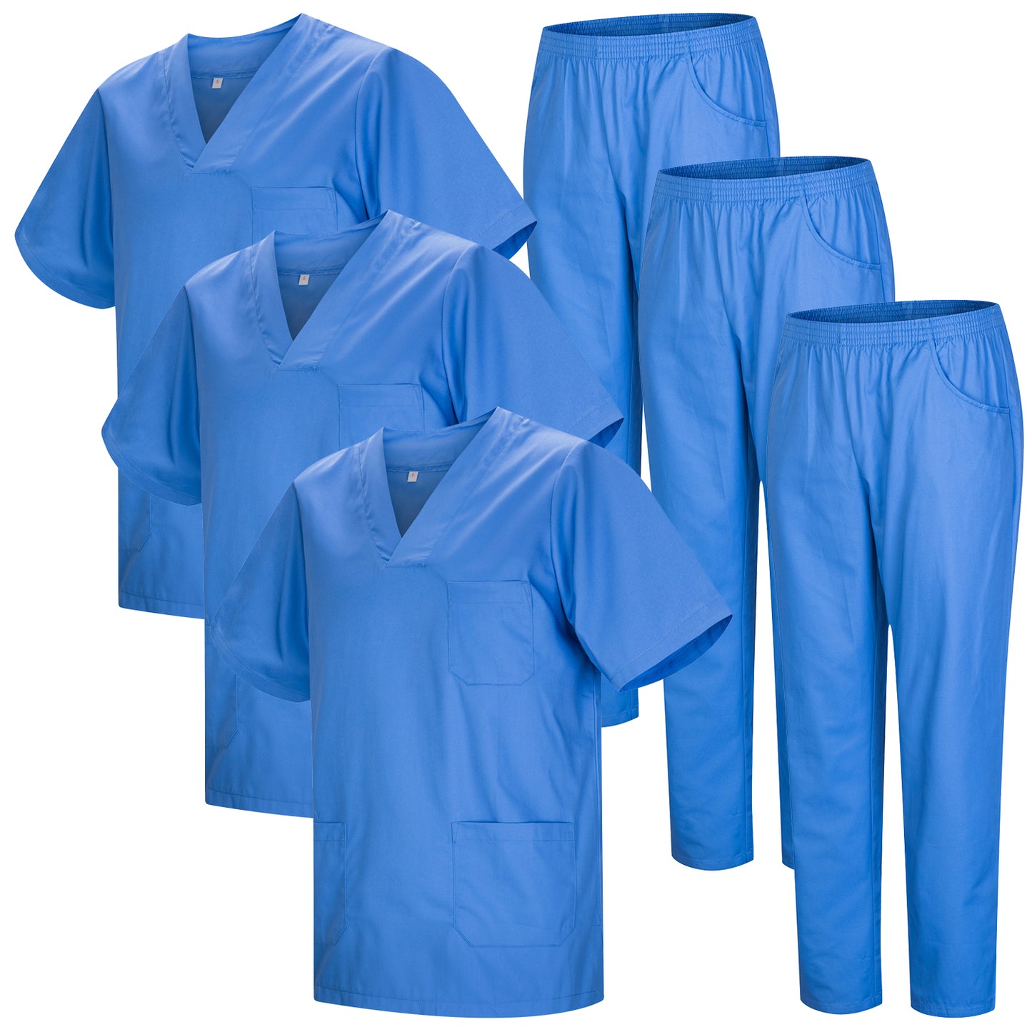 Pack * 3 Pcs - Uniforme Sanitario Unisex  3-817-8312 - MISEMIYA Vestuario Laboral