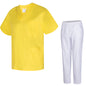 CASACA Y PANTALÓN SANITARIOS UNISEX 817-8312/BLANCO - MISEMIYA Uniformes de Trabajo