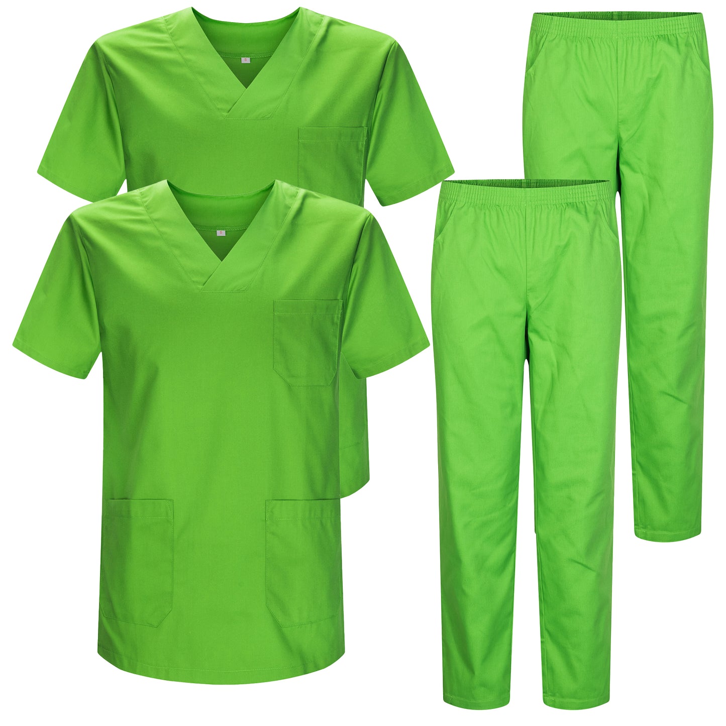 Paquete de 2 conjuntos  - CASACA Y PANTALÓN SANITARIOS UNISEX 2-817-8312 - MISEMIYA Uniformes de Trabajo