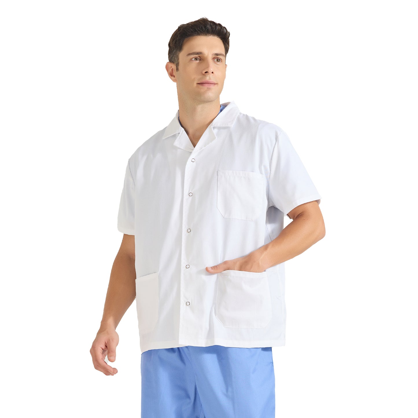 Bata Laboratorio Unisex - Uniforme Sanitario Bata Medicos Bata Farmacia  Ref:Q8165 - MISEMIYA Vestuario Laboral