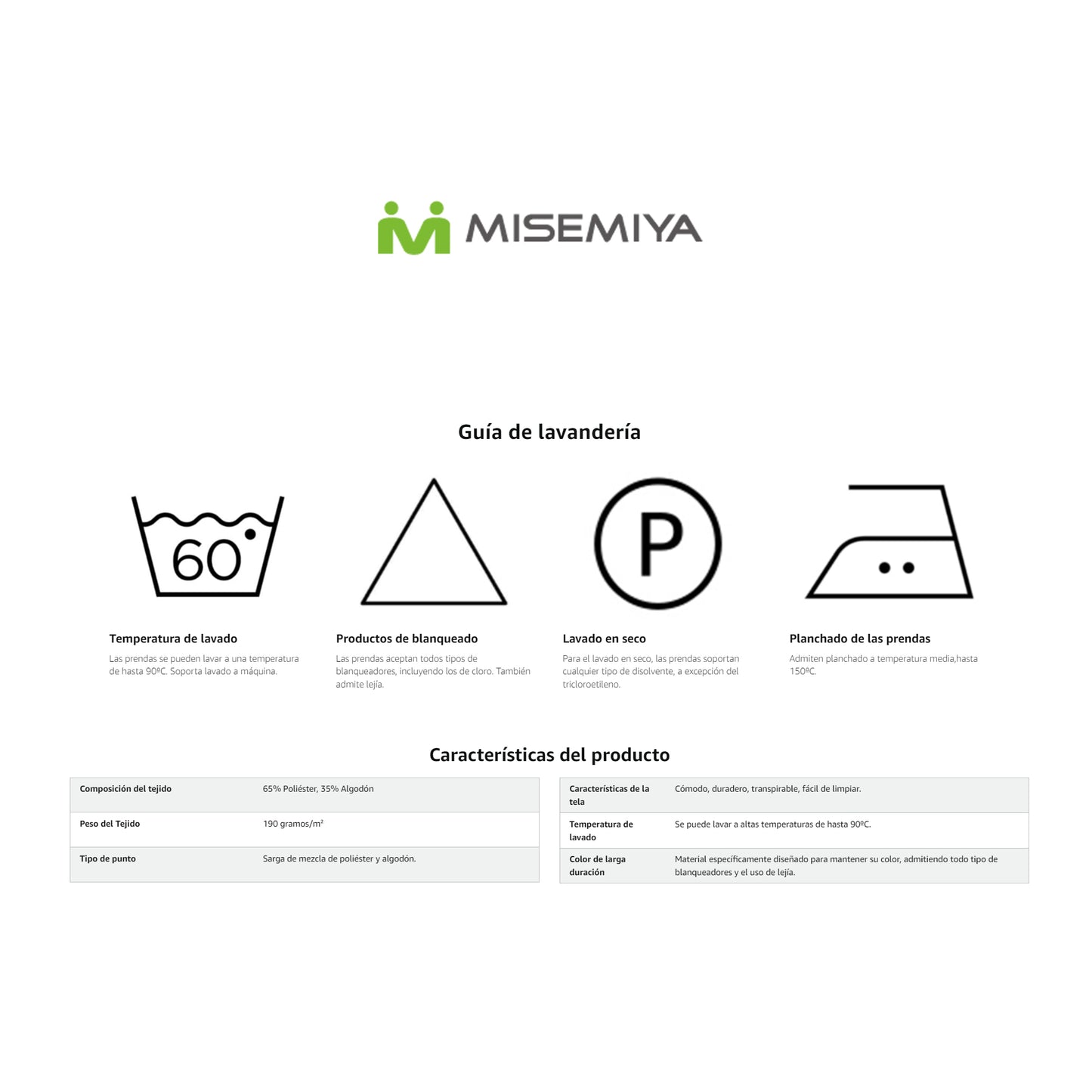 Pack 2 Unidades - Chaqueta Cocinero Hombre - 8421 - MISEMIYA Uniformes de Trabajo